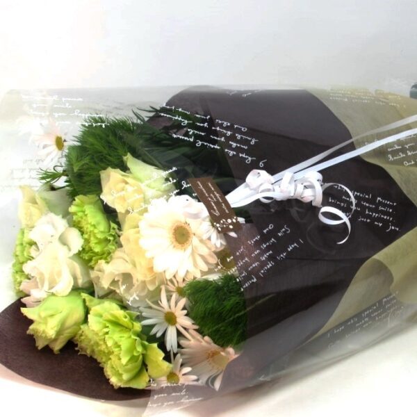 White & Green Long Stemmed Bouquet